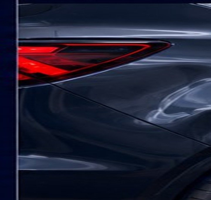 Before rear quarter panel repair