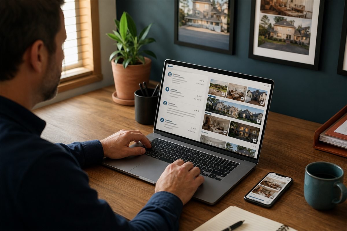 Texas service business collecting genuine reviews and project photos