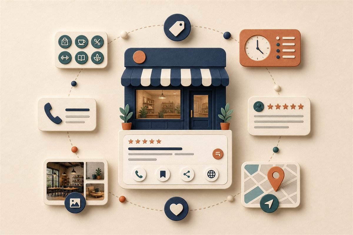 Core elements of a complete Google Business Profile
