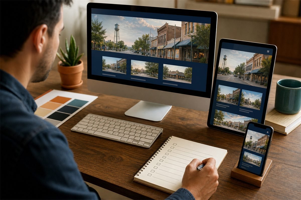 Responsive website testing across desktop, tablet and mobile