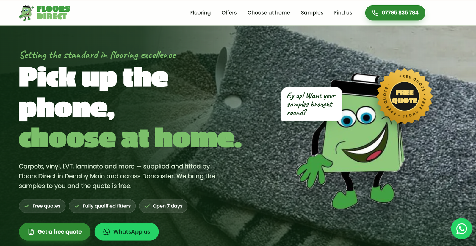 Floors Direct Website Demo featured preview